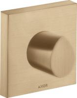 Запорный вентиль Axor Starck Organic (внешняя часть) 12771140 шлифованная бронза
