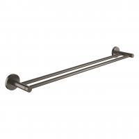 Полотенцедержатель двойной Grohe Essentials 600 мм 40 802 AL1 тёмный графит матовый