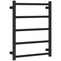 Полотенцесушитель электрический Стилье Формат 27 600х500 мм левый 17529-6050 чёрный