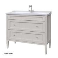 Тумба под раковину Caprigo Albion Concept 100 980х450 мм (2 ящика) 34014 TK667 стоун