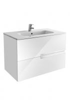 Тумба под раковину Roca Victoria Nord Ice Edition 786х450 мм ZRU9302731 белый глянец