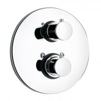 Термостат встраиваемый Paini Cox (для 2 потребителей) 78CR691TH хром