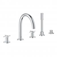 Смеситель для ванны Grohe Atrio на 5 отверстия 19 923 003 хром