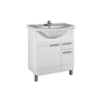 Тумба под раковину Aqwella Корсика 700х350 мм напольная Kor.01.07 белый