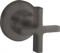 Запорный вентиль Axor Citterio (внешняя часть) 39965340 шлифованный чёрный хром