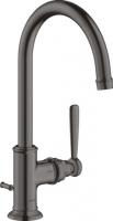 Смеситель для раковины Axor Montreux 210 ComfortZone 16517340 шлифованный чёрный хром