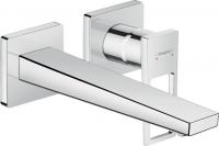 Смеситель для раковины Hansgrohe Metropol (внешняя часть) настенный, излив 22,5 см 74526000 хром