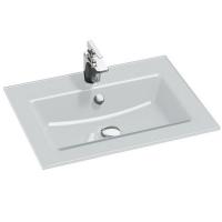 Раковина стеклянная Jacob Delafon Vox 600х460 мм EB2105-DD1 глянцевый белый