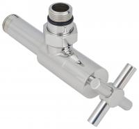 Вентиль угловой Сунержа крест 1/2"НР х 1/2"НР 00-1408-1212 хром