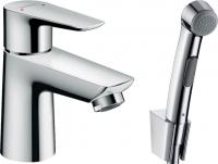 Смеситель для раковины Hansgrohe Talis E 80 ComfortZone с гигиеническим душем 71729000 хром