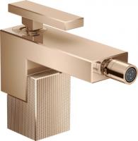 Смеситель для биде Axor Edge с алмазной огранкой 46211300 полированное красное золото