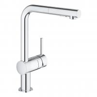 Смеситель для кухни Grohe Minta с выдвижным изливом 30 274 000 хром