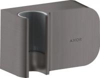 Шланговое подсоединение Axor One с держателем 45723340 шлифованный чёрный хром
