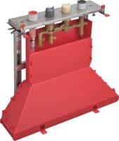 Скрытая часть смесителя для ванны Axor на 4 отверстия (монтаж на плитку) 15483180