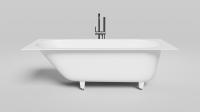 Ванна встраиваемая Salini Ornella S-Sense 180х80 см 102312G белый глянец