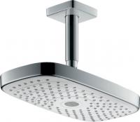 Верхний душ Hansgrohe Raindance Select E 300 2jet с потолочным подсоединением 27384400 белый/хром