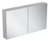 Зеркальный шкаф Ideal Standard Mirror&light 1200х700 мм T3593AL алюминий