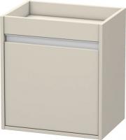 Тумба Duravit Ketho 500х360 мм левая KT2528L9191 серо-коричневый матовый