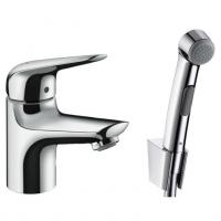 Смеситель для раковины Hansgrohe Novus 70 ComfortZone с гигиеническим душем 71144000 хром