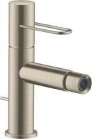 Смеситель для биде Axor Uno 38211820 шлифованный никель