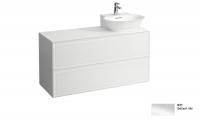 Тумба под раковину Laufen The New Classic 1177х457 мм 4060880856311 белый глянцевый