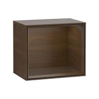 Настенный модуль Villeroy & Boch Finion 418х270х356 мм с зарядной станцией F590GNGN орех/орех
