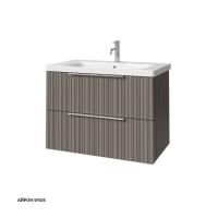 Тумба под раковину Caprigo Rain 80 770х446 мм (2 ящика) 36512 SF-025 айрон