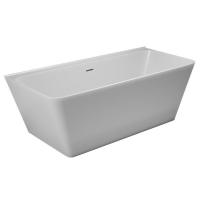 Ванна акриловая пристенная Ravak Freedom D 169х80 см прямоугольная XC00D00020 белый