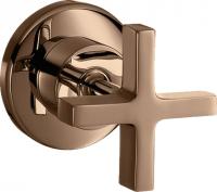 Запорный вентиль Axor Citterio (внешняя часть) 39965300 полированное красное золото