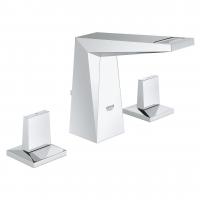 Смеситель для раковины Grohe Allure Brilliant S-Size на 3 отверстия 20 342 000 хром