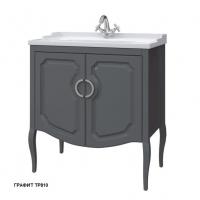 Тумба под раковину Caprigo Firenze 80 (2 двери) 808х474 мм 34112 TP810 графит