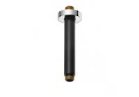 Держатель верхнего душа Kludi A-QA 150 мм потолочный 6651587-00 чёрный/хром