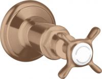 Запорный вентиль Axor Montreux (внешняя часть) 16871310 шлифованное красное золото