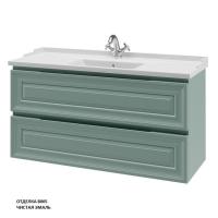 Тумба под раковину Caprigo Ponza-A 120 1190х470 мм (2 ящика) 13521 В065 бело-голубой