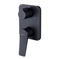 Смеситель встраиваемый Lemark Bronx (для 3 потребителей) LM3728BL чёрный