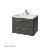 Тумба под раковину Caprigo Accord 65 642х438 мм эмаль 2219EML 105 графит