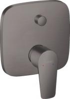 Смеситель для ванны Hansgrohe Talis E (внешняя часть) 71745340 шлифованный чёрный хром