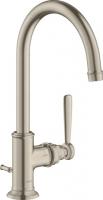 Смеситель для раковины Axor Montreux 210 ComfortZone 16517820 шлифованный никель