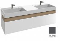 Тумба под раковину Jacob Delafon Terrace Premium 1500х480 мм EB1734RU-442 серый антрацит глянцевый