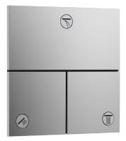 Запорный вентиль Hansgrohe ShowerSelect Comfort E (внешняя часть для 3 потребителей) 15573000 хром