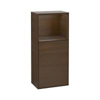 Тумба Villeroy & Boch Finion 418х270х936 мм петли слева F500GNGN орех/орех