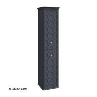 Пенал Caprigo Caprice 1499х362х321 мм левый 25051L L810 графит