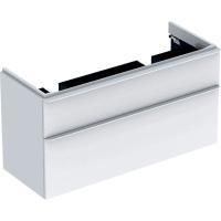 Тумба под раковину Geberit Smyle Square 1184х470х617 мм 500.356.00.1 белый глянец