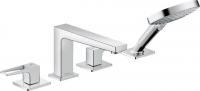 Смеситель для ванны Hansgrohe Metropol на 4 отверстия 74553000 хром