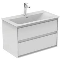 Тумба под раковину Ideal Standard Connect Air 800x440 мм E0819B2 белый глянец/белый матовый