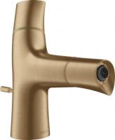 Смеситель для биде Axor Starck Organic 12210140 шлифованная бронза