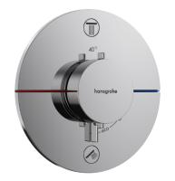Термостат Hansgrohe ShowerSelect Comfort S (внешняя часть для 2 потребителей) 15554000 хром