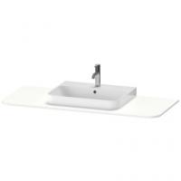 Консоль для тумбы Duravit Happy D.2 Plus 1300х550 мм с вырезом по центру HP031KM3636 белый матовый