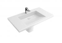 Раковина Villeroy & Boch Metric Art 1000х550 мм CeramicPlus 519511R1 альпийский белый