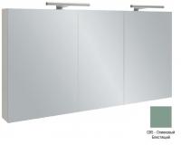 Зеркальный шкаф Jacob Delafon 1100х650х143 мм EB1367-G95 оливковый глянцевый